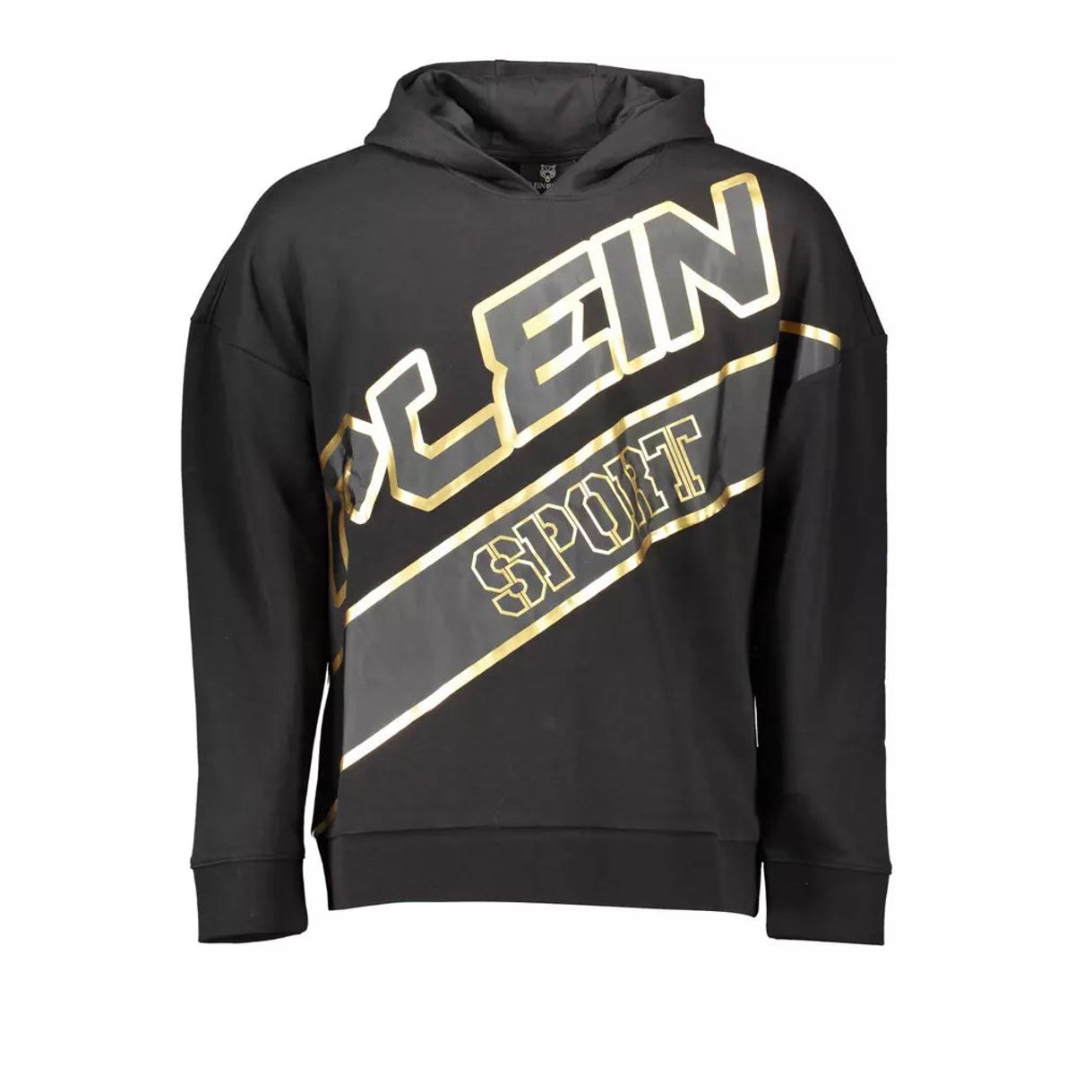 Plein Sport Sort Bomuld Sweater