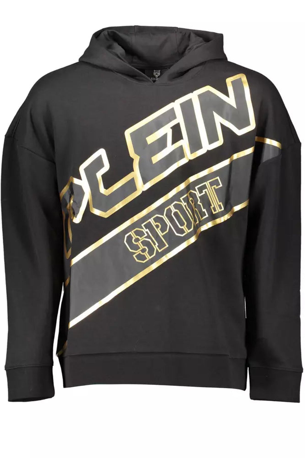 Plein Sport Sort Bomuld Sweater