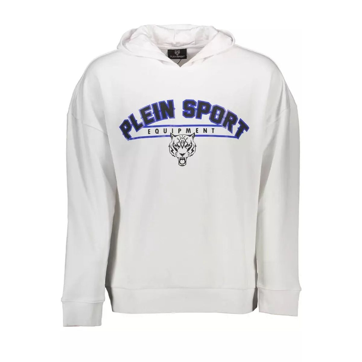 Plein Sport White Cotton Men Sweatshirt