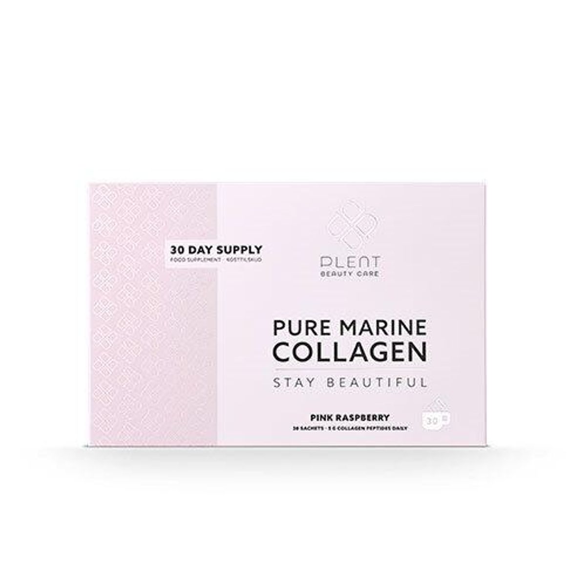 Plent Pure Marine Collagen Pink Raspberry, 30breve