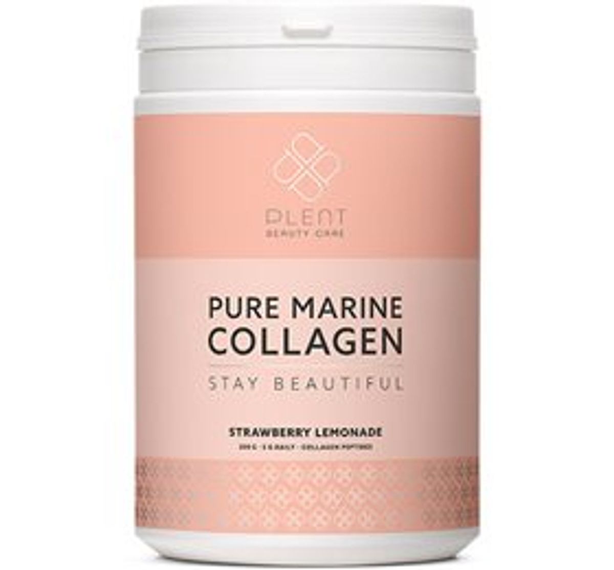 Plent Pure Marine Collagen Strawberry Lemonade 300g