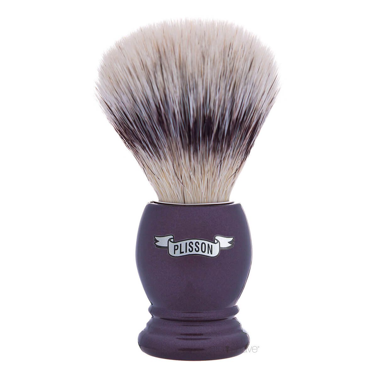 Plisson Barberkost, High Mountain White Fibre & Pearl Brown, Essentiel, Str. 12