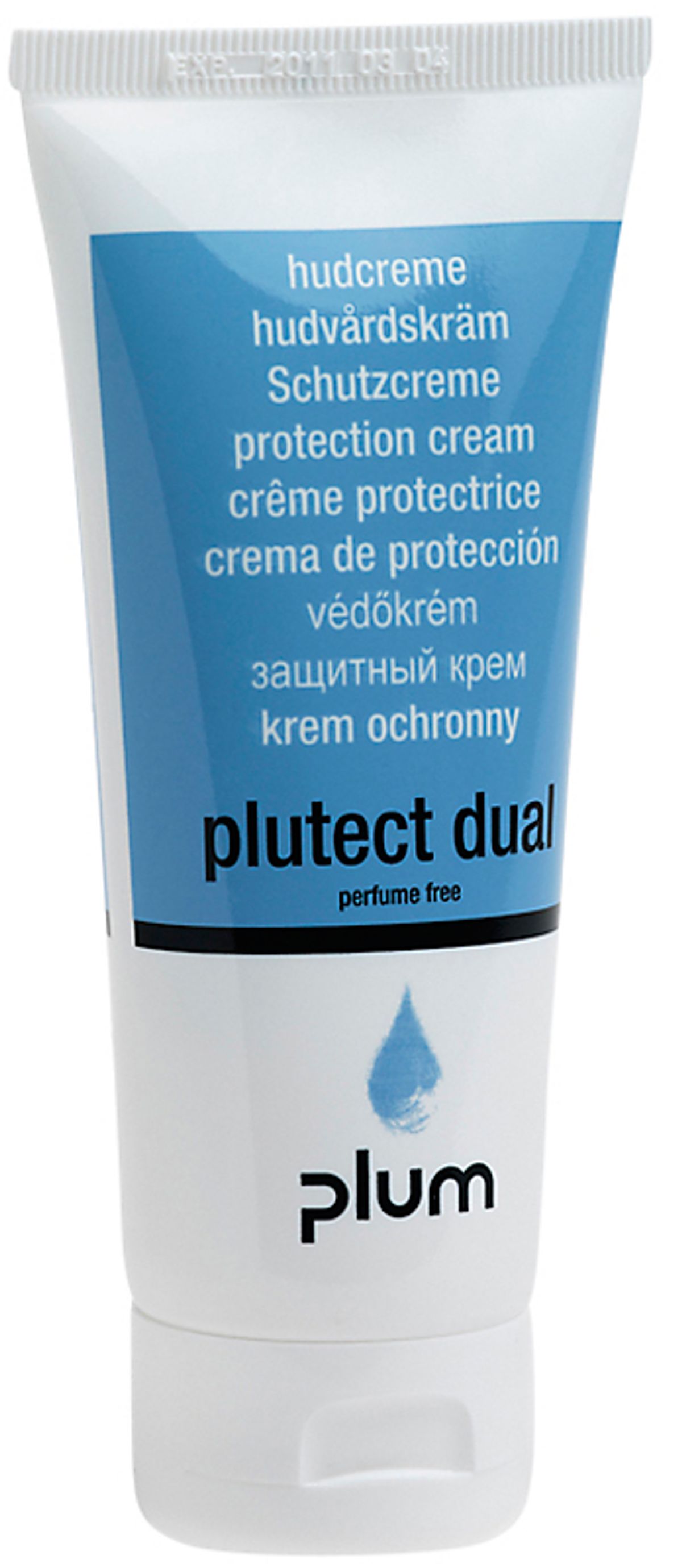 Plum 2541 Plutect Dual hudplejecreme 100ml, svanemærket