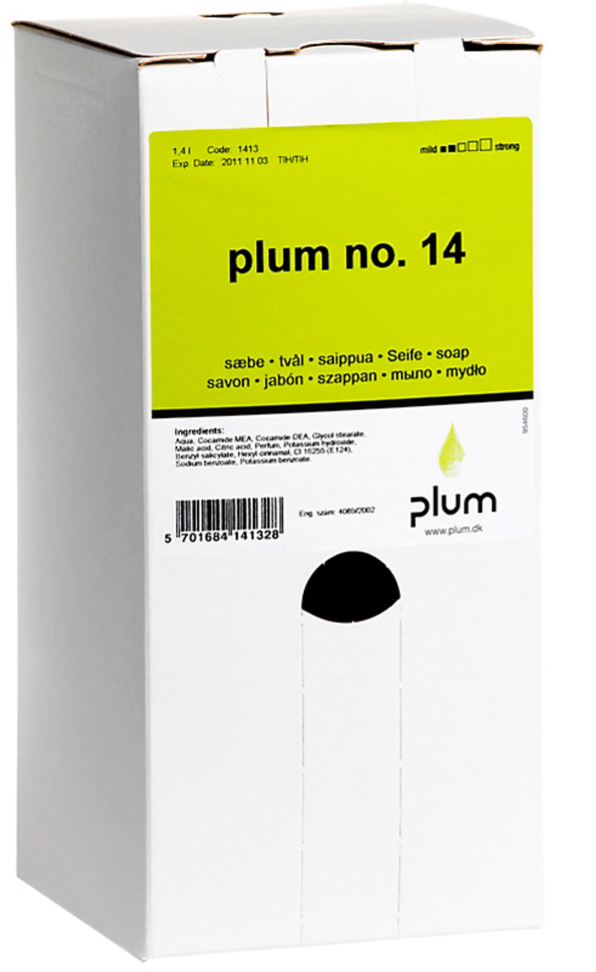 Plum luksus cremesæbe 1,4 liter