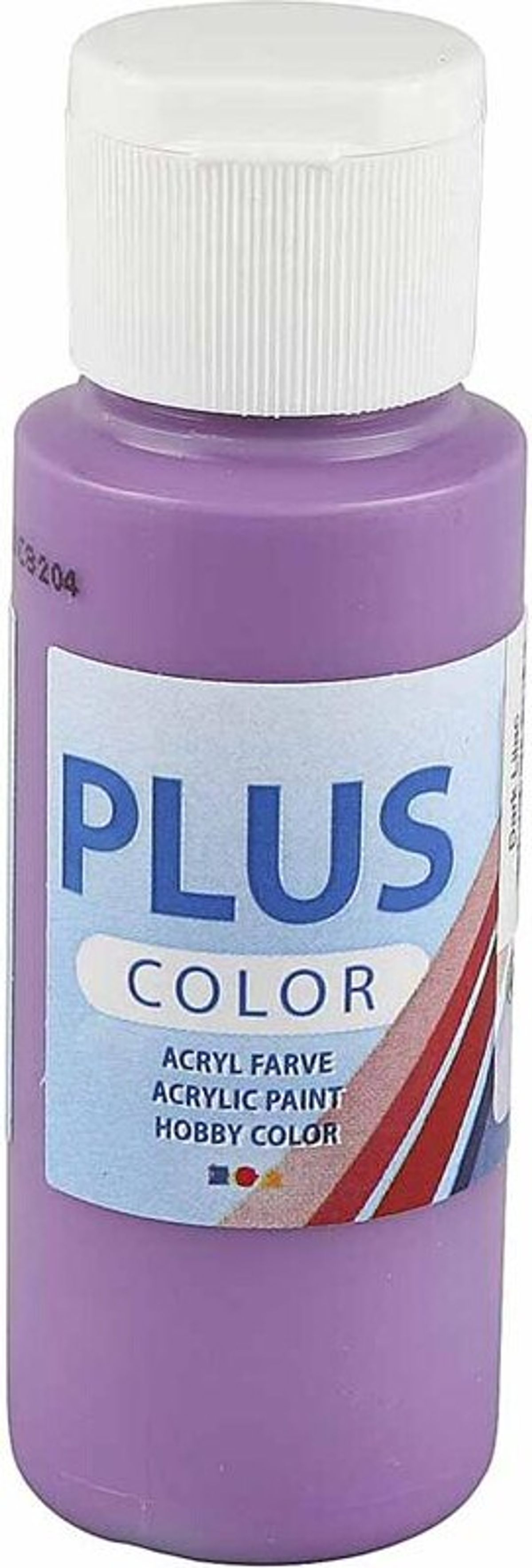 Plus Color Hobbymaling - Akrylfarve - Dark Lilac - 60 Ml