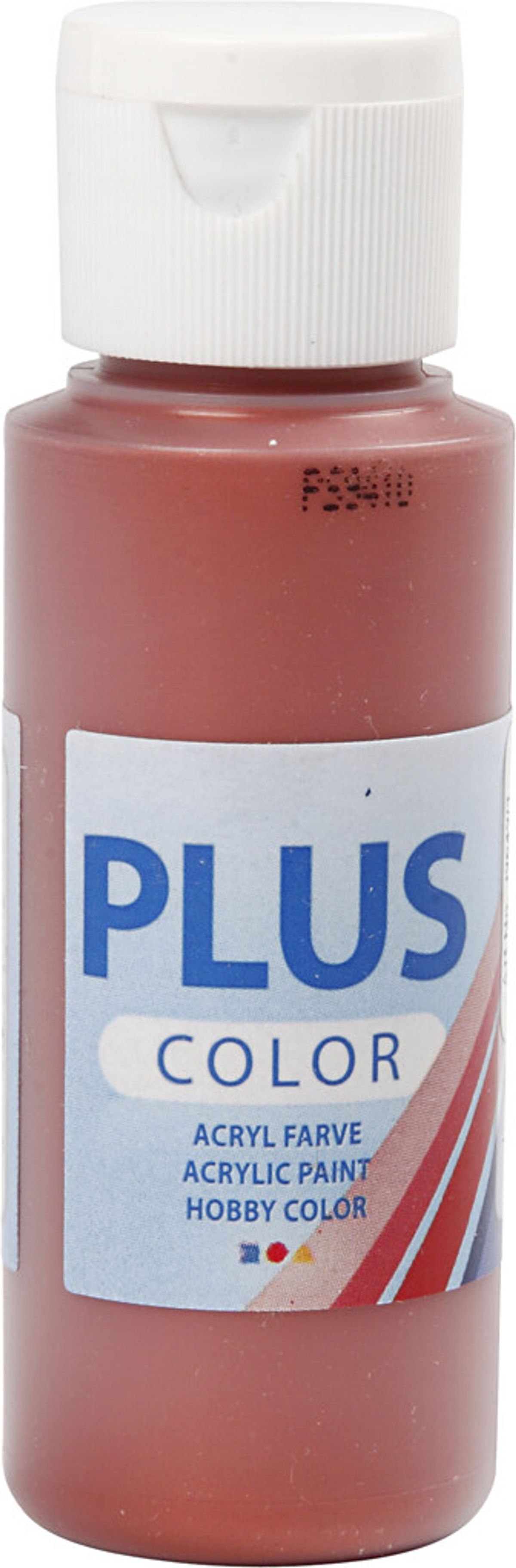 Plus Color Hobbymaling - Akrylfarve - Red Copper - 60 Ml