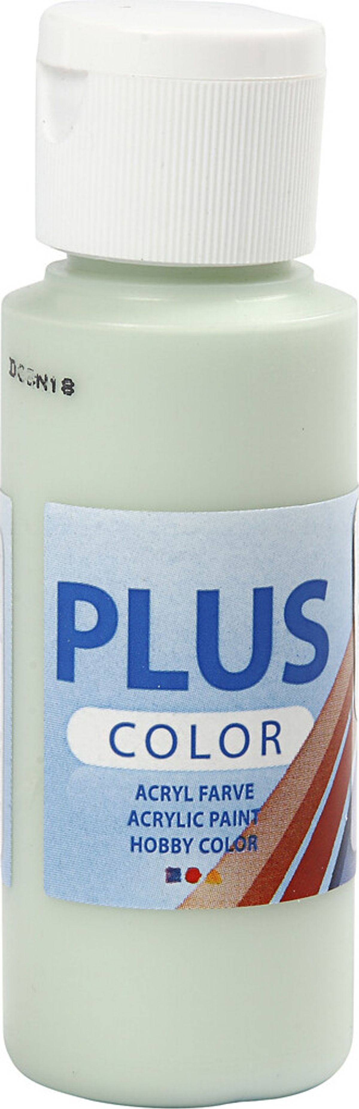 Plus Color Hobbymaling - Akrylfarve - Vår Grøn - 60 Ml