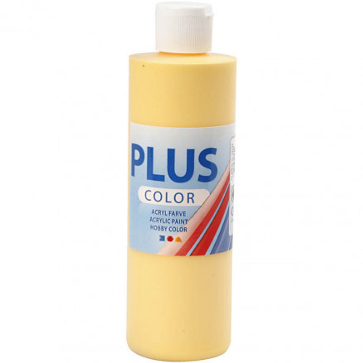 Plus Color hobbymaling, crocus yellow, 250 ml/ 1 fl.