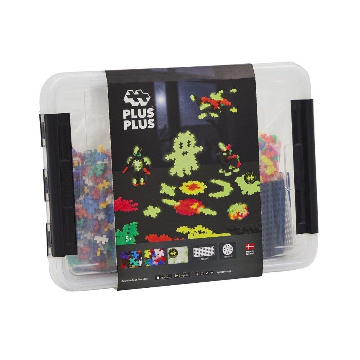 Plus-Plus Build And Glow Box - 2000 pcs