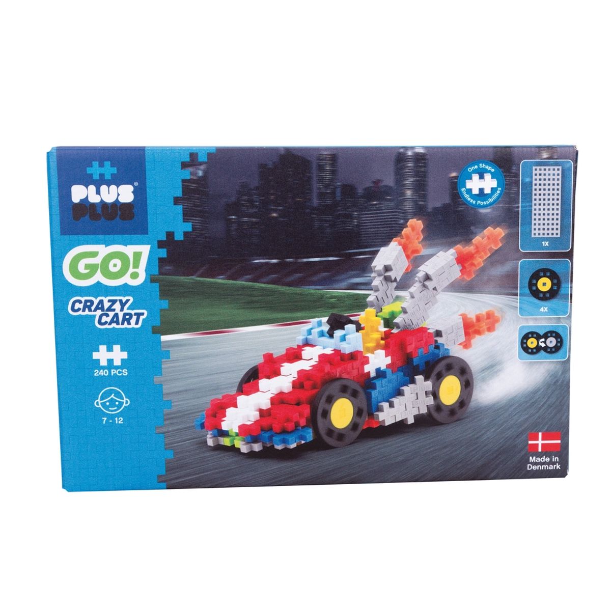 Plus-Plus go crazy cart