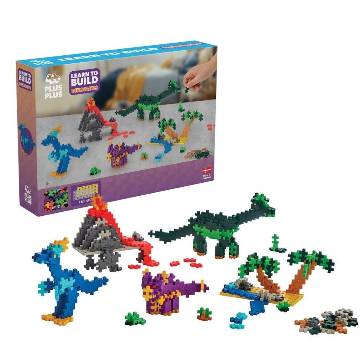 Plus Plus - Learn to Build - Dinosaur