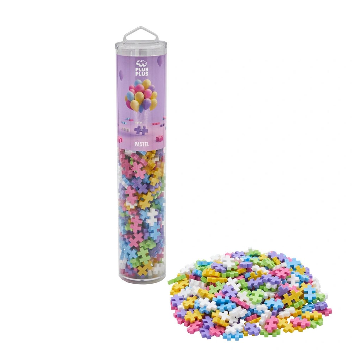 Plus-Plus pastel mix tube 240 stk