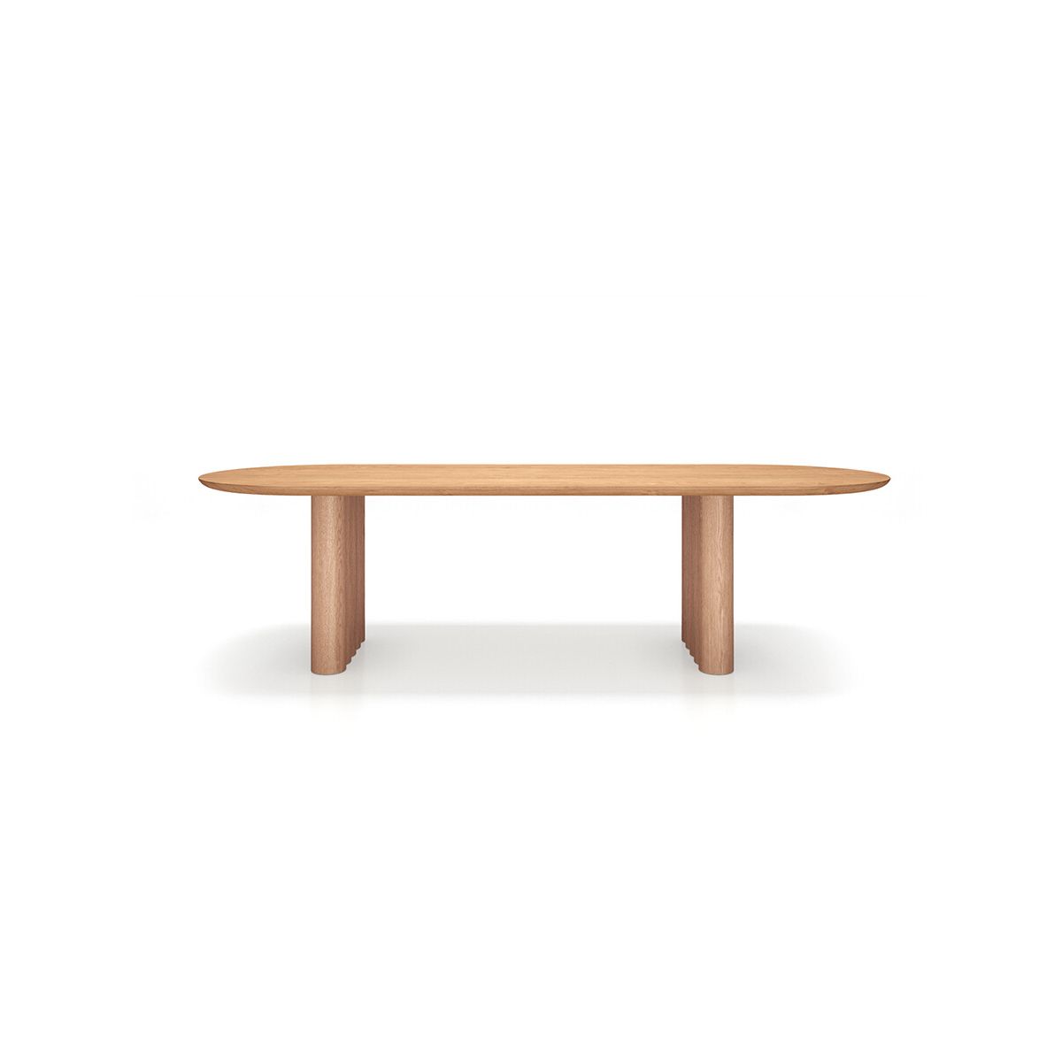 Plush Table Oval fra DK3 (Eg, 200 x 100 cm)