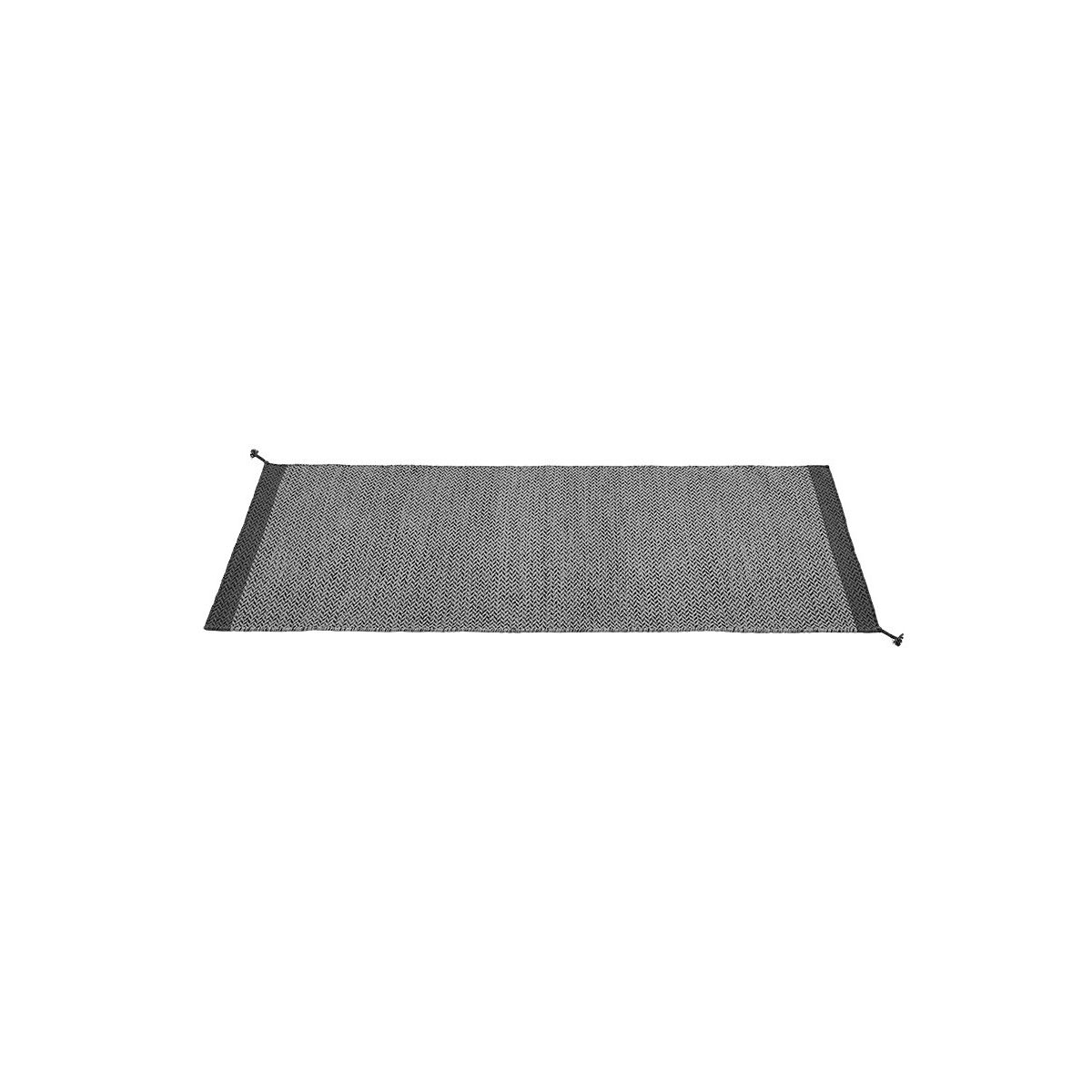 PLY Rug fra Muuto (Dark grey, 200 x 80 cm)