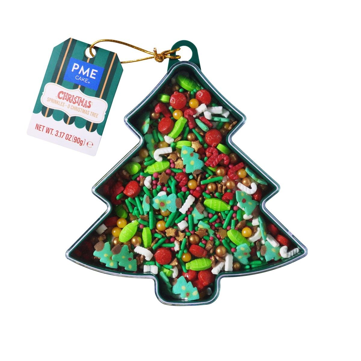 PME - Christmas Novelty Sprinkles "Oh Christmas Tree", 90g