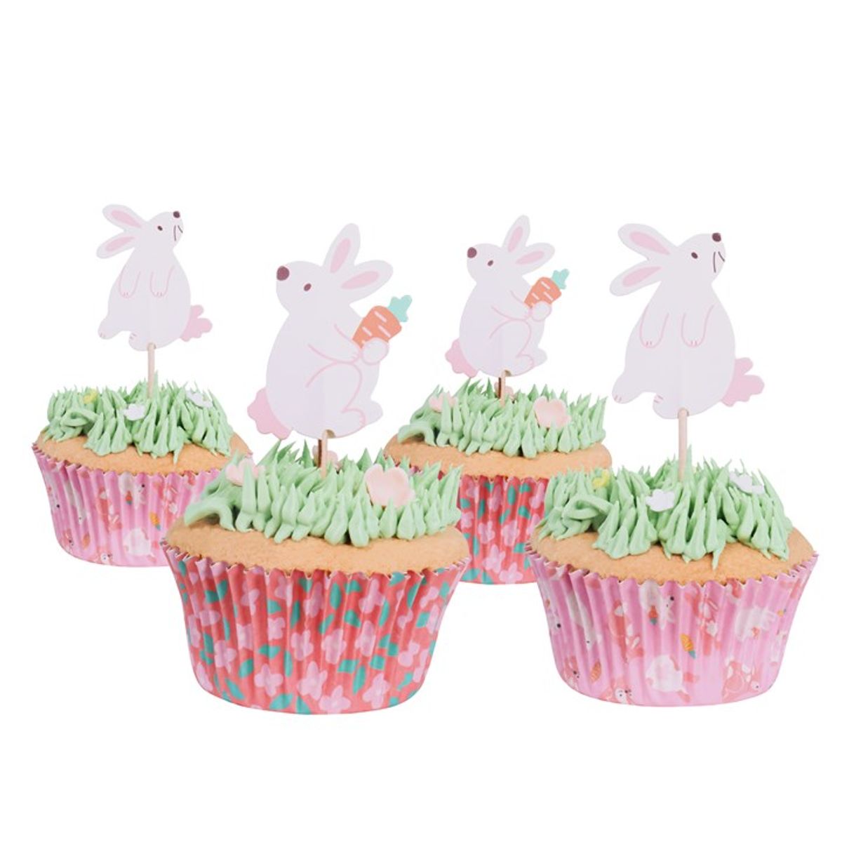 PME - Cupcake Sæt 24 sæt, Happy Easter