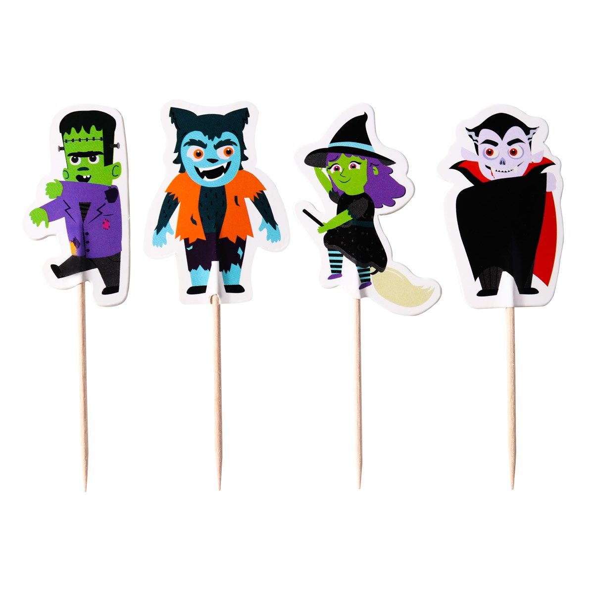 PME - Halloween Cupcake Toppers, 24 stk.