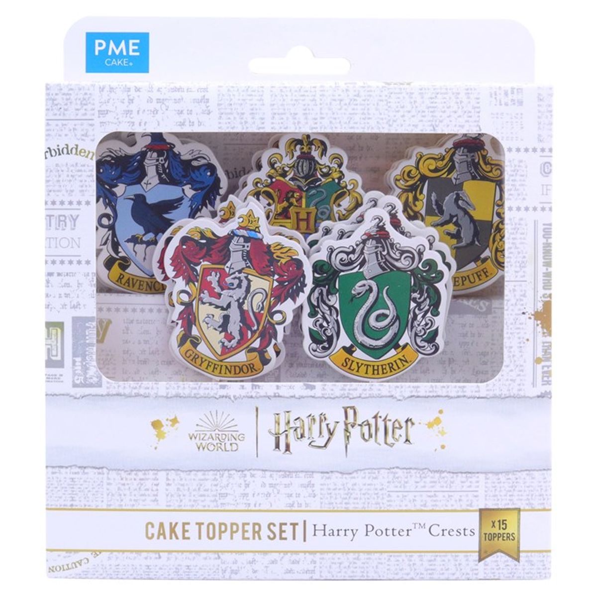 PME - Hogwartshuse Toppers, 15 stk