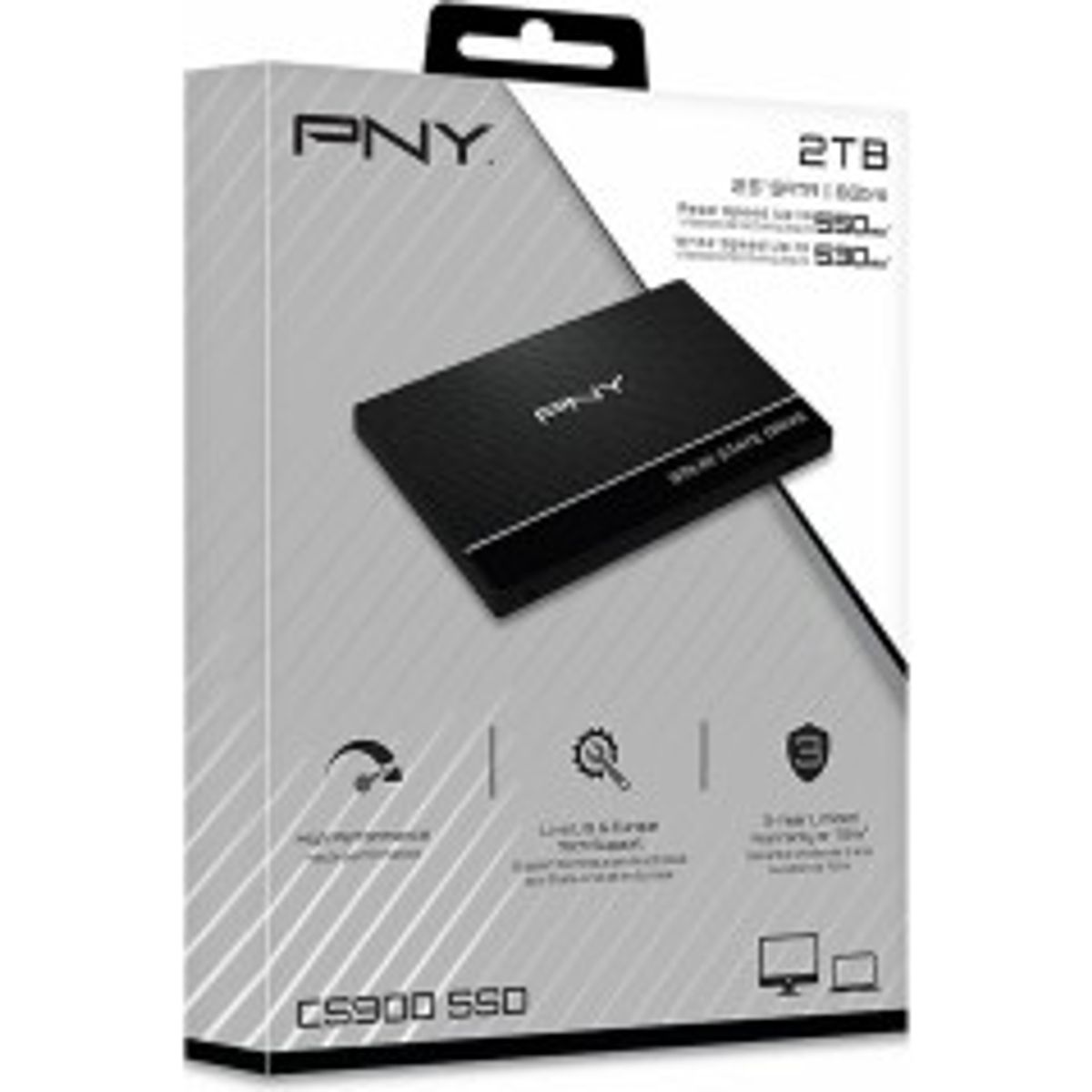 PNY SSD CS900 2TB 2.5 SATA-600