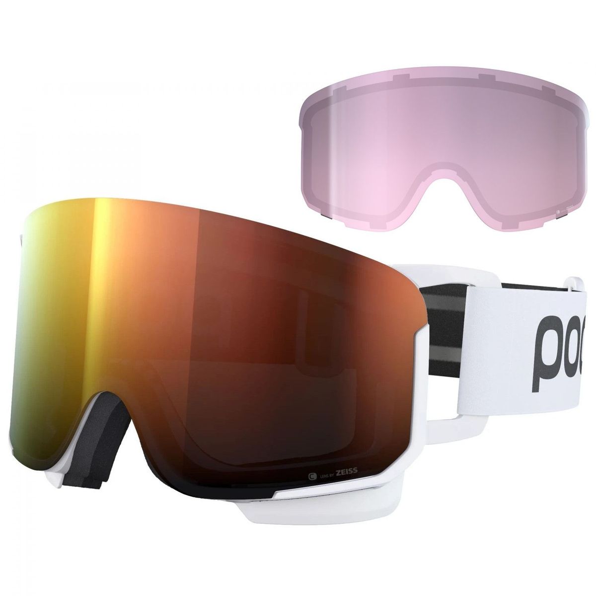 POC Nexal, skibriller, hydrogen white