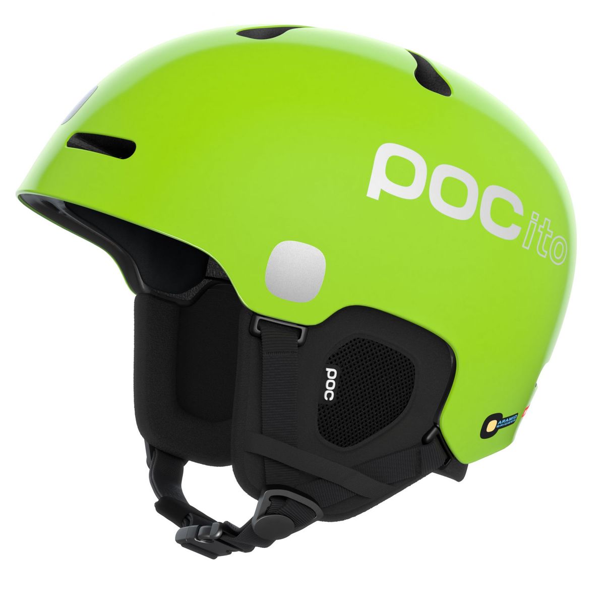 POCito Fornix MIPS, skihjelm, junior, flourescent yellow/green