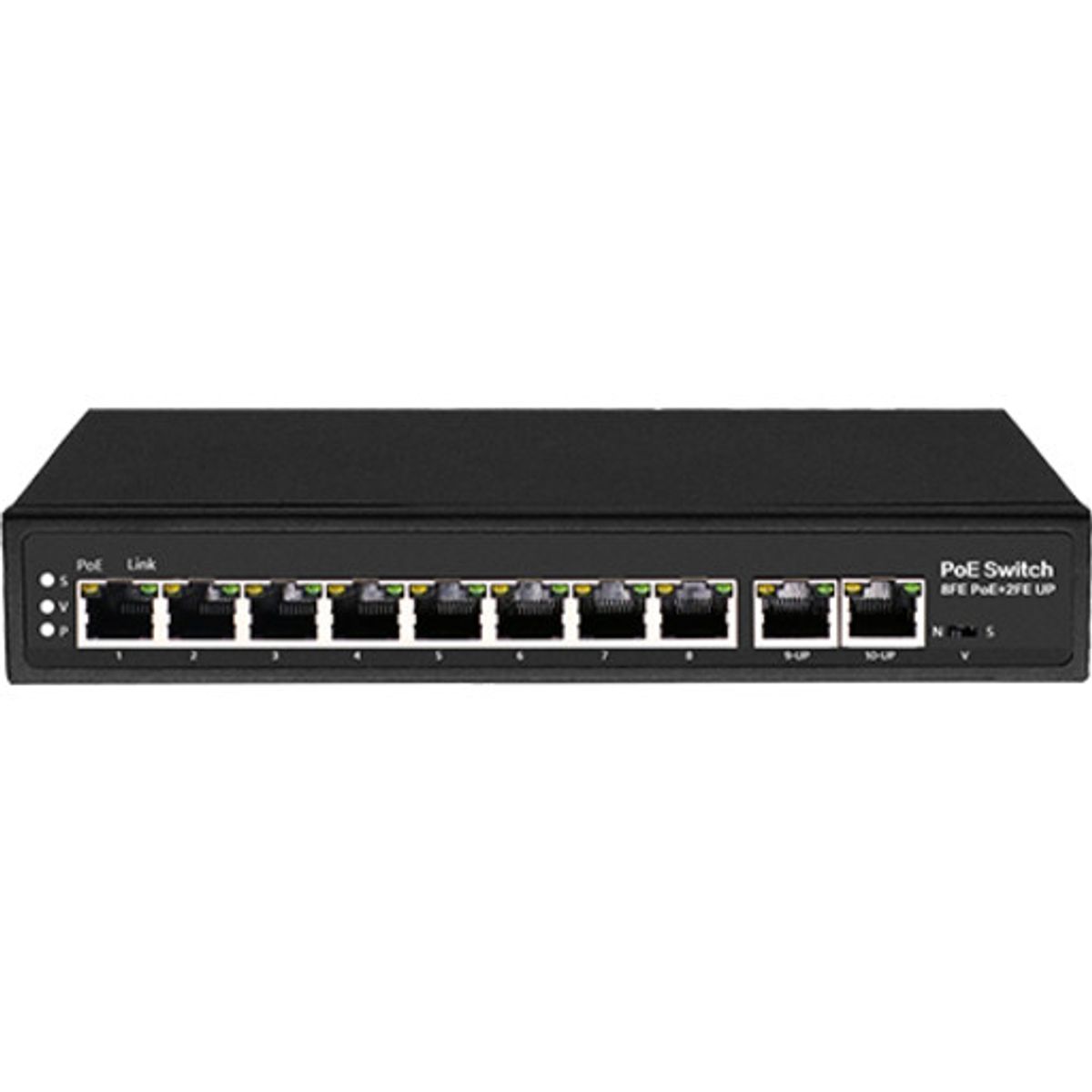 POE SWITCH 8X10/100 POE PORT 1