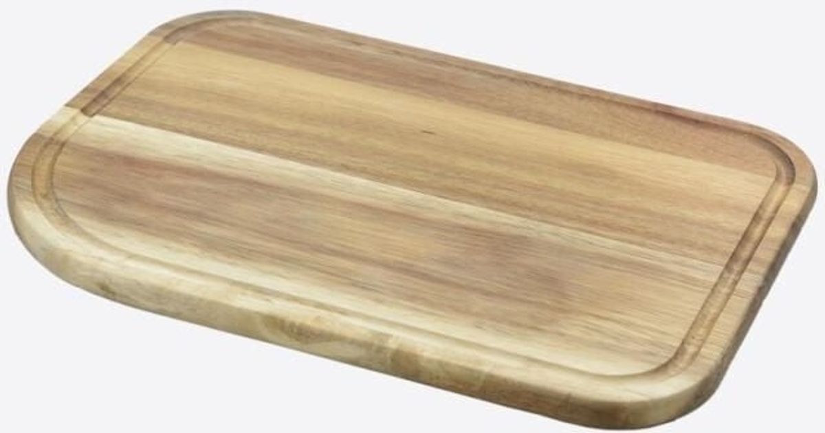 Point Virgule - Acacia Wood Cutting Board With Groove 30x19,5cm