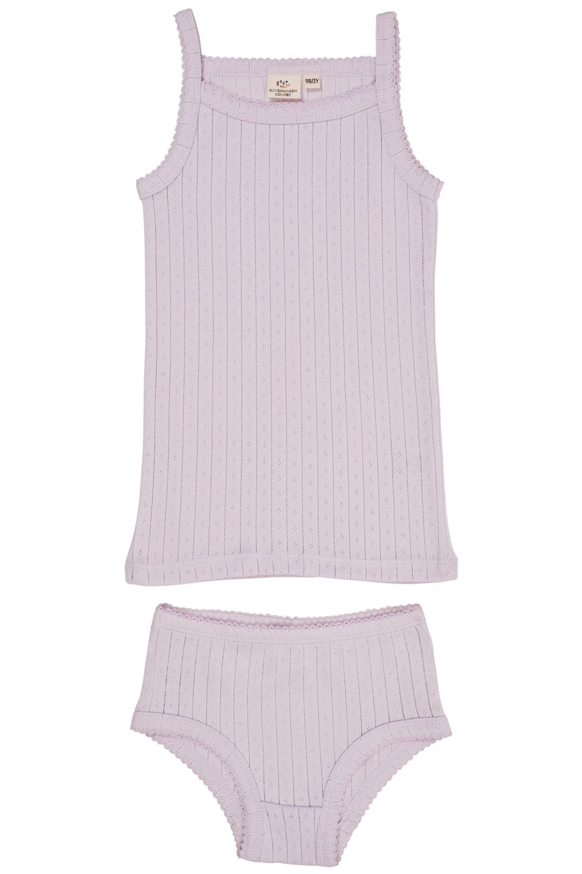 POINTELLE JUNIOR UNDERTØJSSÆT - LAVENDER - LAVENDER / 116