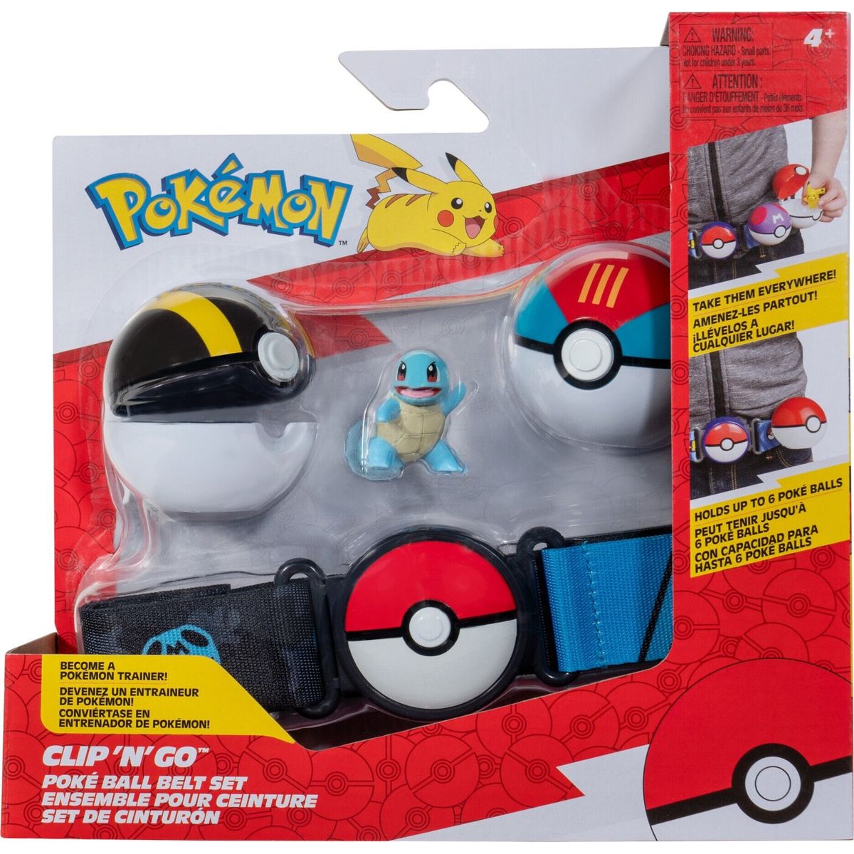 Pokemon - Clip N Go Belt Set Squirtle