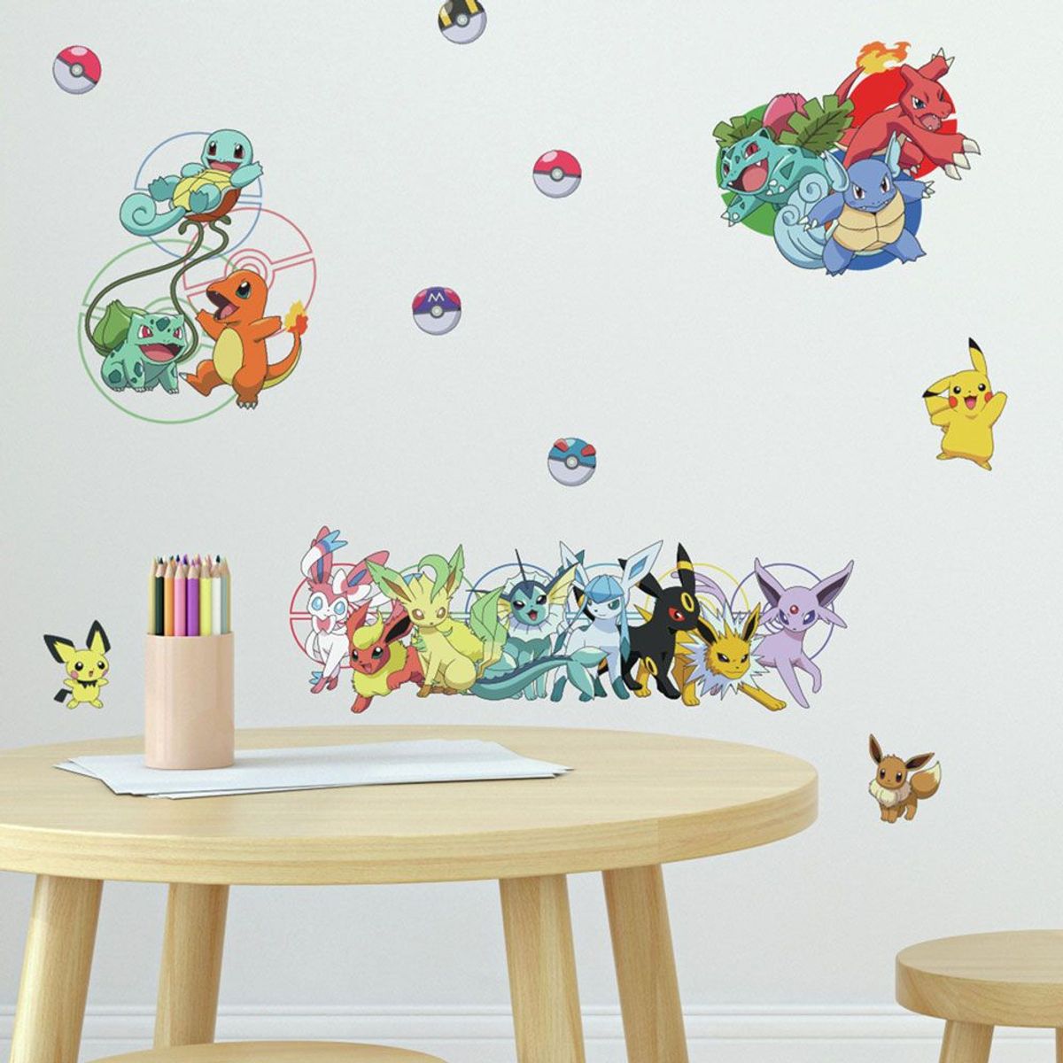 Pokemon Favoritter Wallstickers