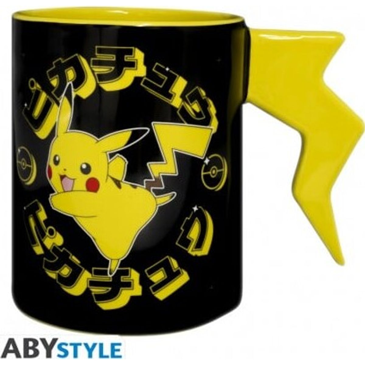 Pokemon - Mug 3d Handle - Pikachu Lightening Bolt