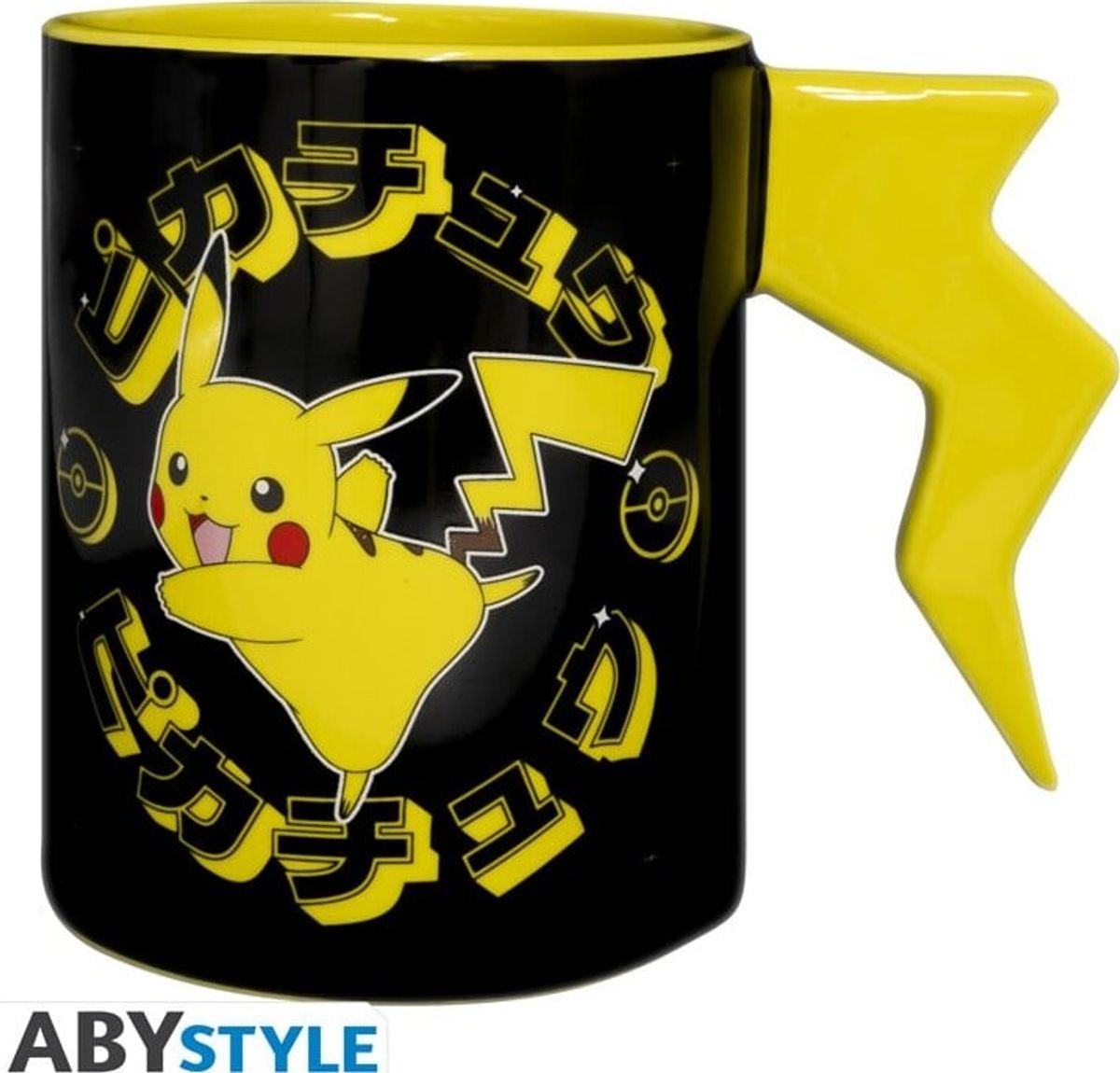 Pokemon - Mug 3d Handle - Pikachu Lightening Bolt