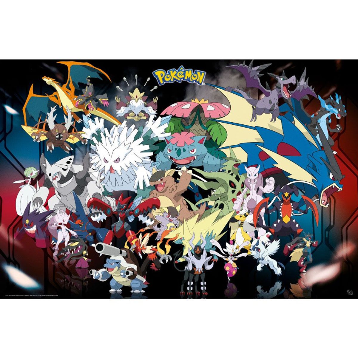 Pokemon Plakat 91,5x61 cm