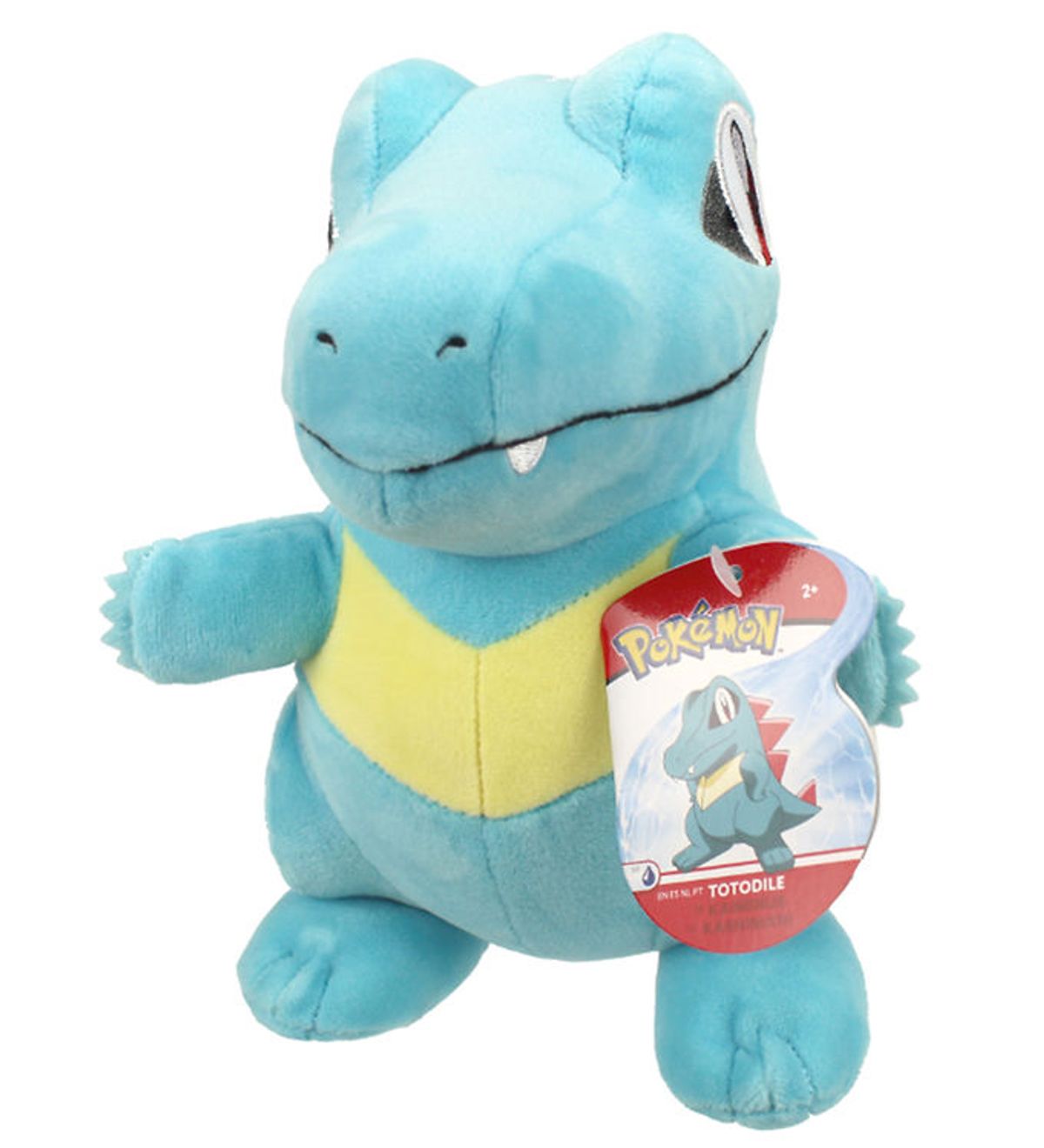 Pokémon Bamse - 20 cm - Totodile