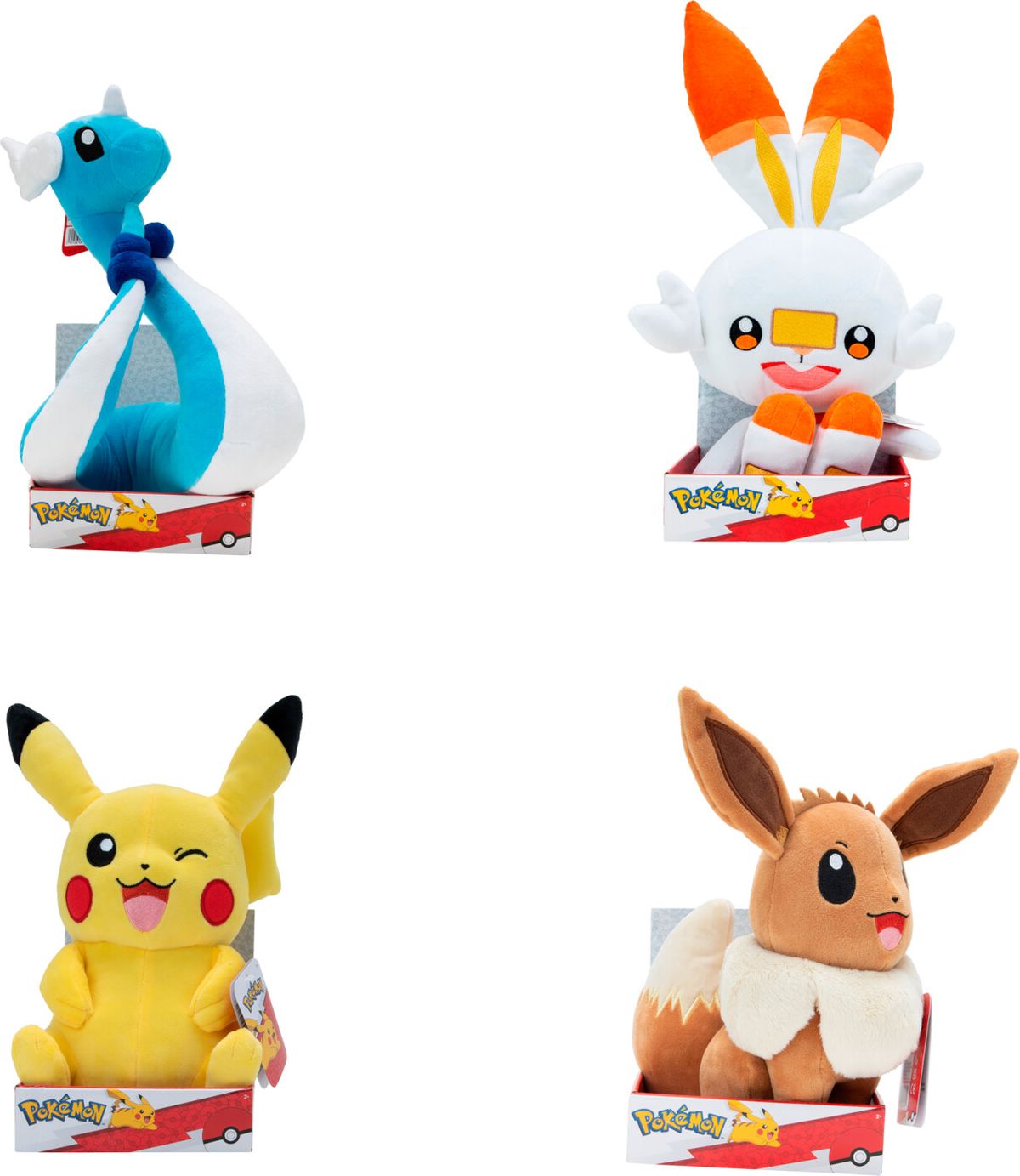 Pokémon Bamse - 30 Cm - Assorteret