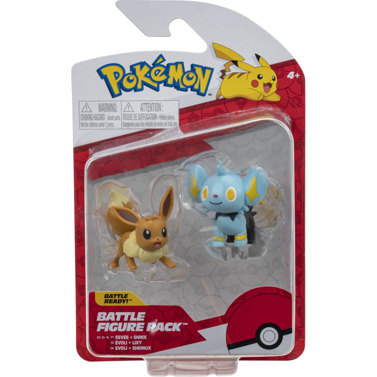 Pokémon Battle Figurer - Eevee Og Shinx