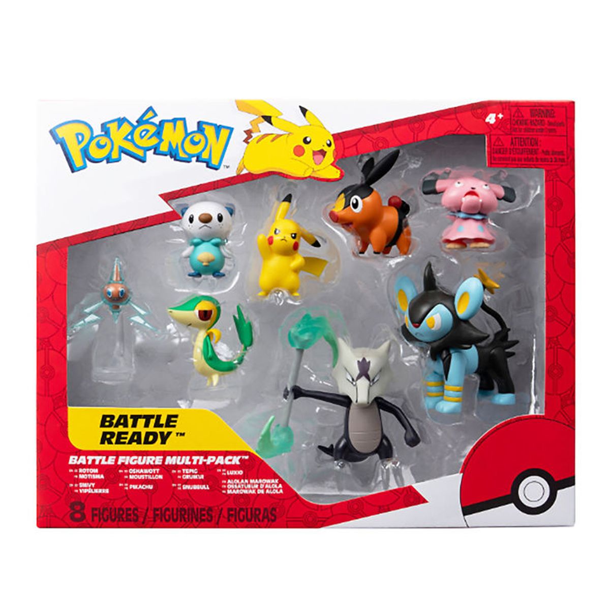 Pokémon Figur - 8-pak - Battle Figure