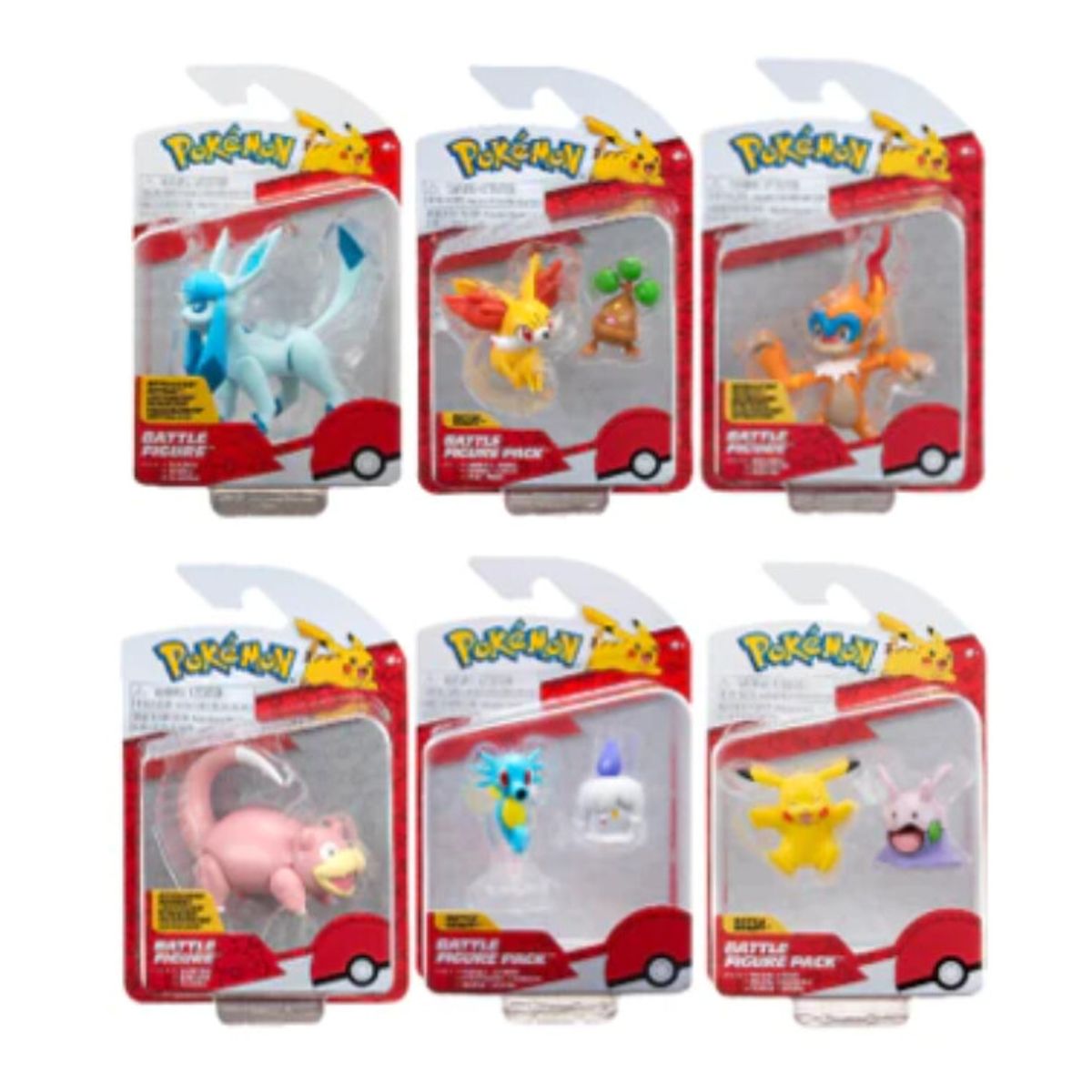 Pokémon Figur - Battle Figure - Assorteret