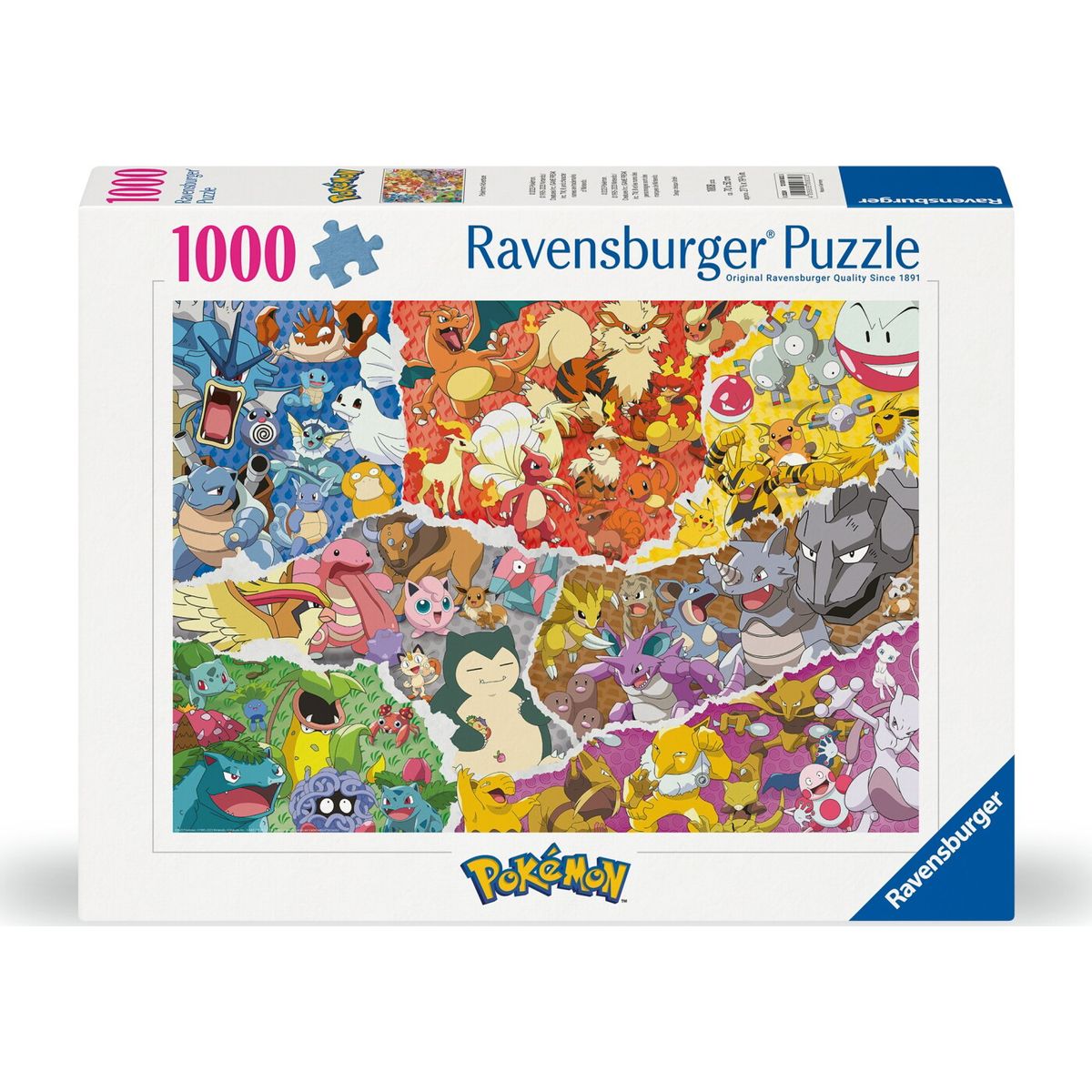 Pokémon Puslespil - Adventure - 1000 Brikker - Ravensburger