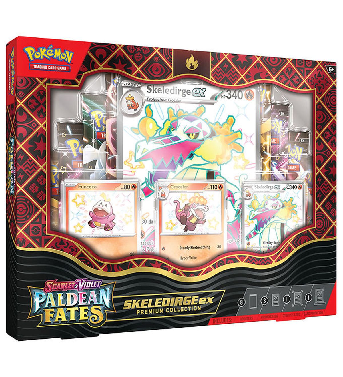 Pokémon Samlekort - Scarlet & Violet - Paldean Fates - Skeledirg