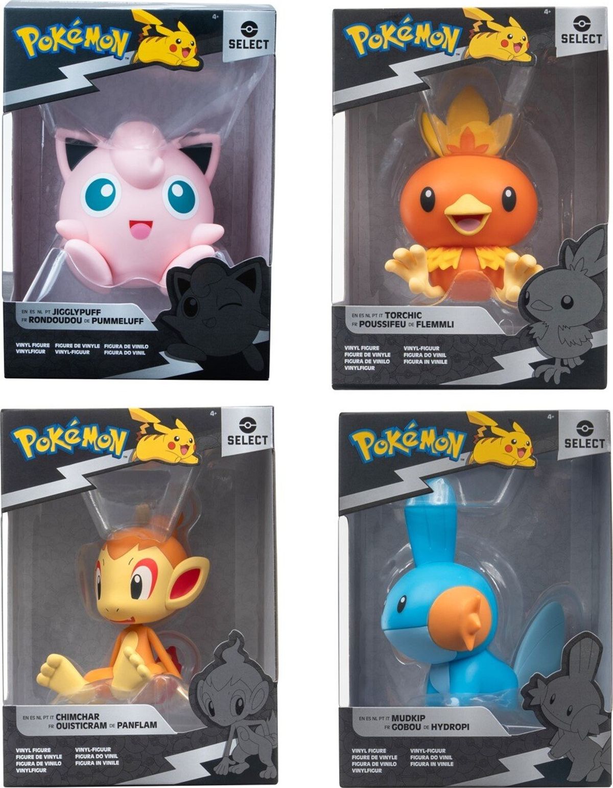 Pokémon Vinyl Figur - Select - Assorteret