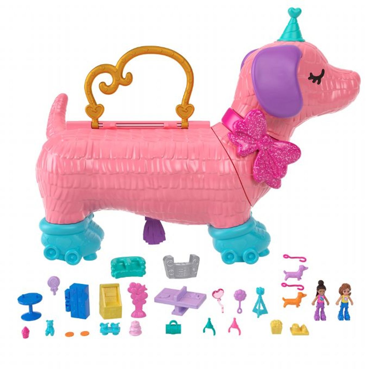 Polly Pocket Puppy Dog Party Playset