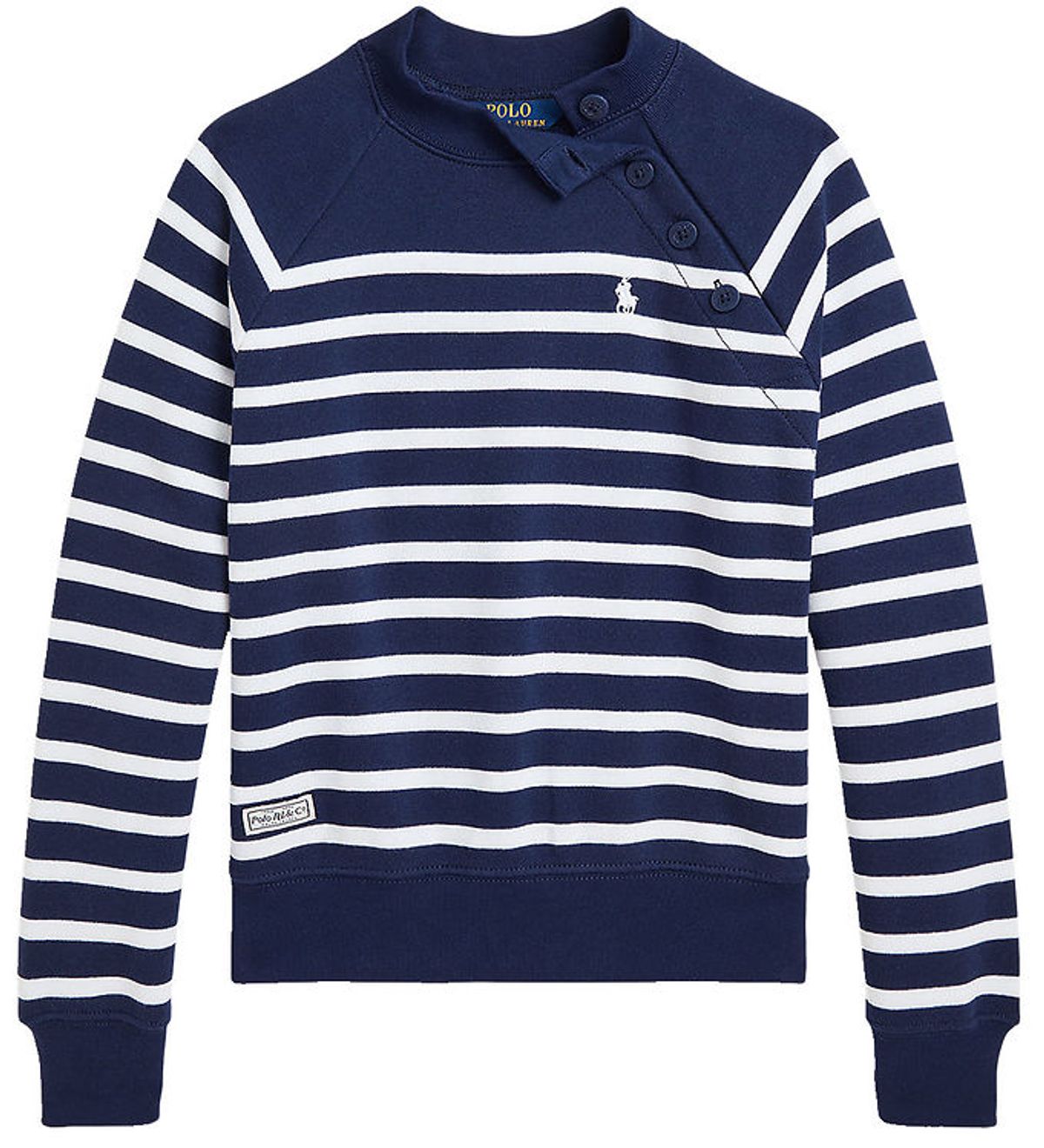 Polo Ralph Lauren Bluse - Navy/Hvid