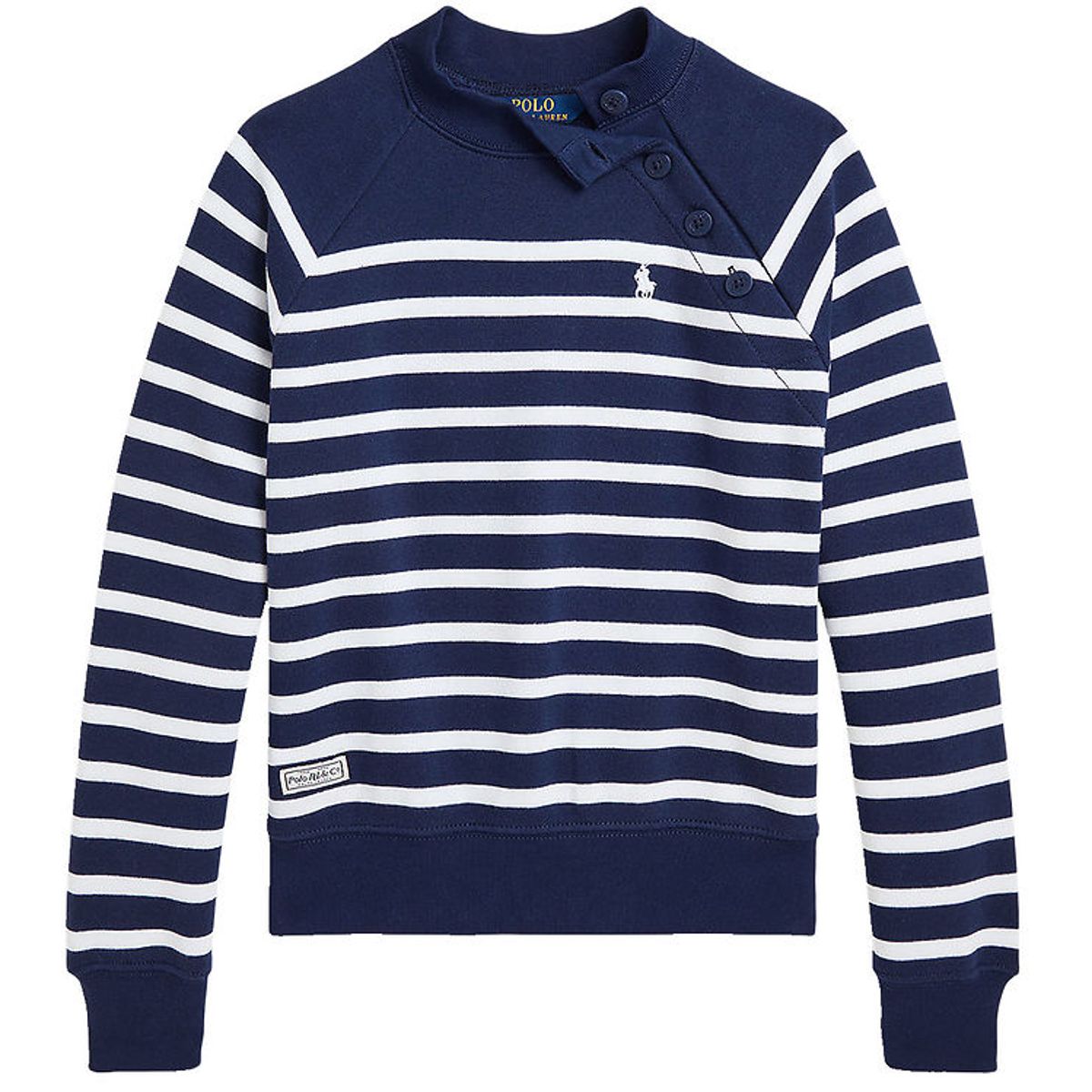 Polo Ralph Lauren Bluse - Navy/Hvid