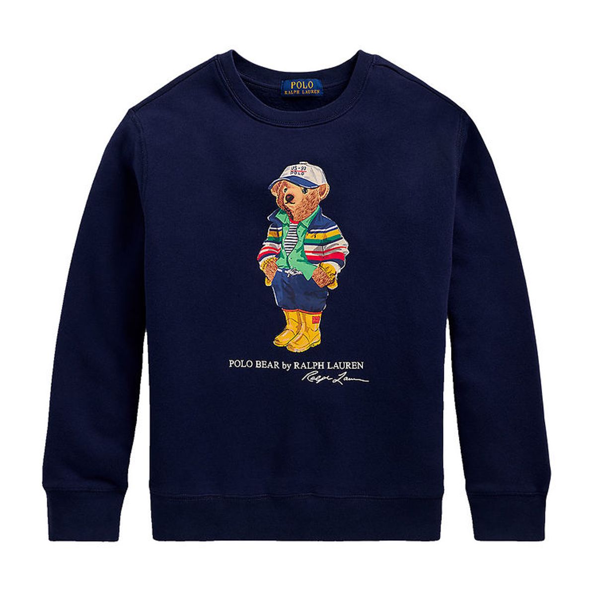 Polo Ralph Lauren Bluse - Navy m. Bamse