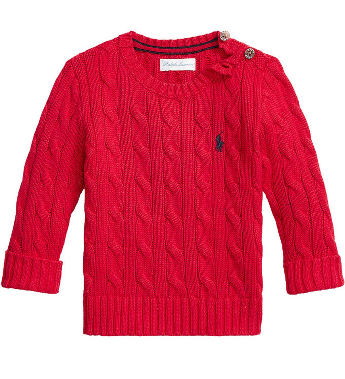 Polo Ralph Lauren Bluse - Strik - Rød