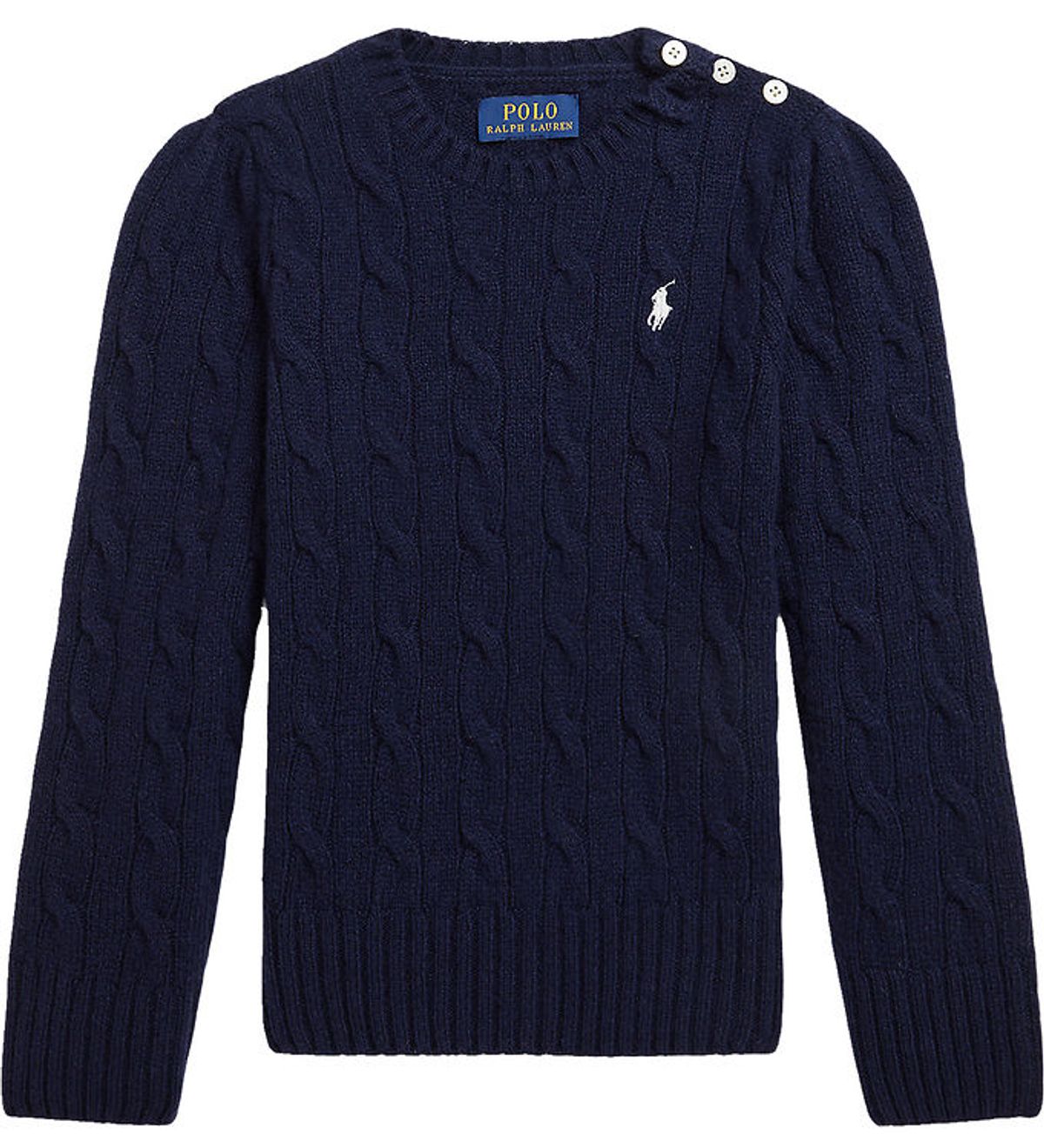 Polo Ralph Lauren Bluse - Uld - Navy