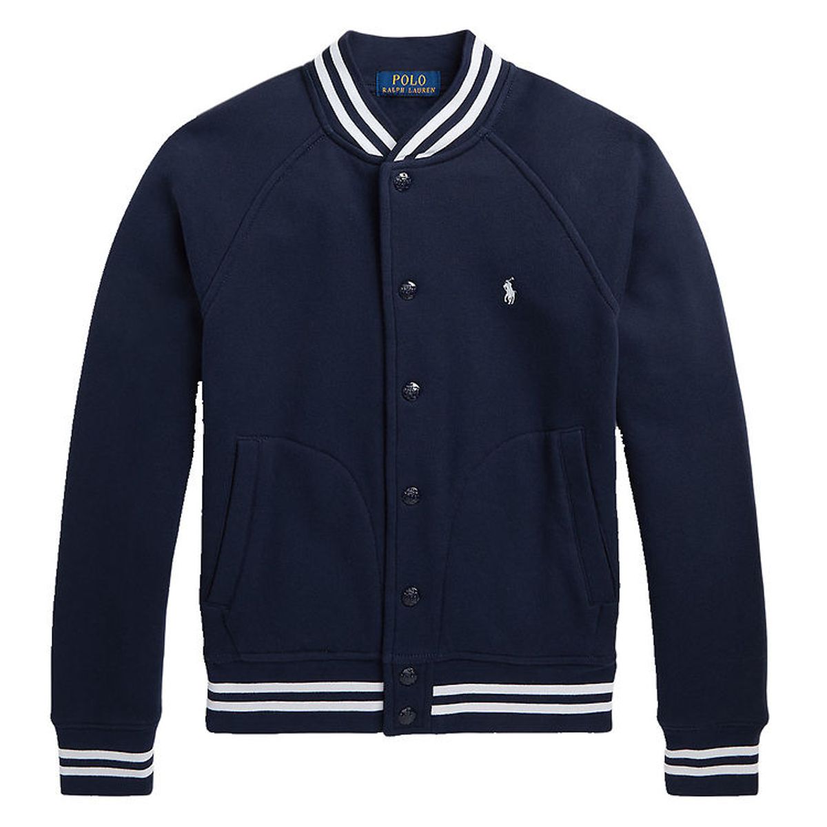 Polo Ralph Lauren Bomberjakke - Navy/Hvid