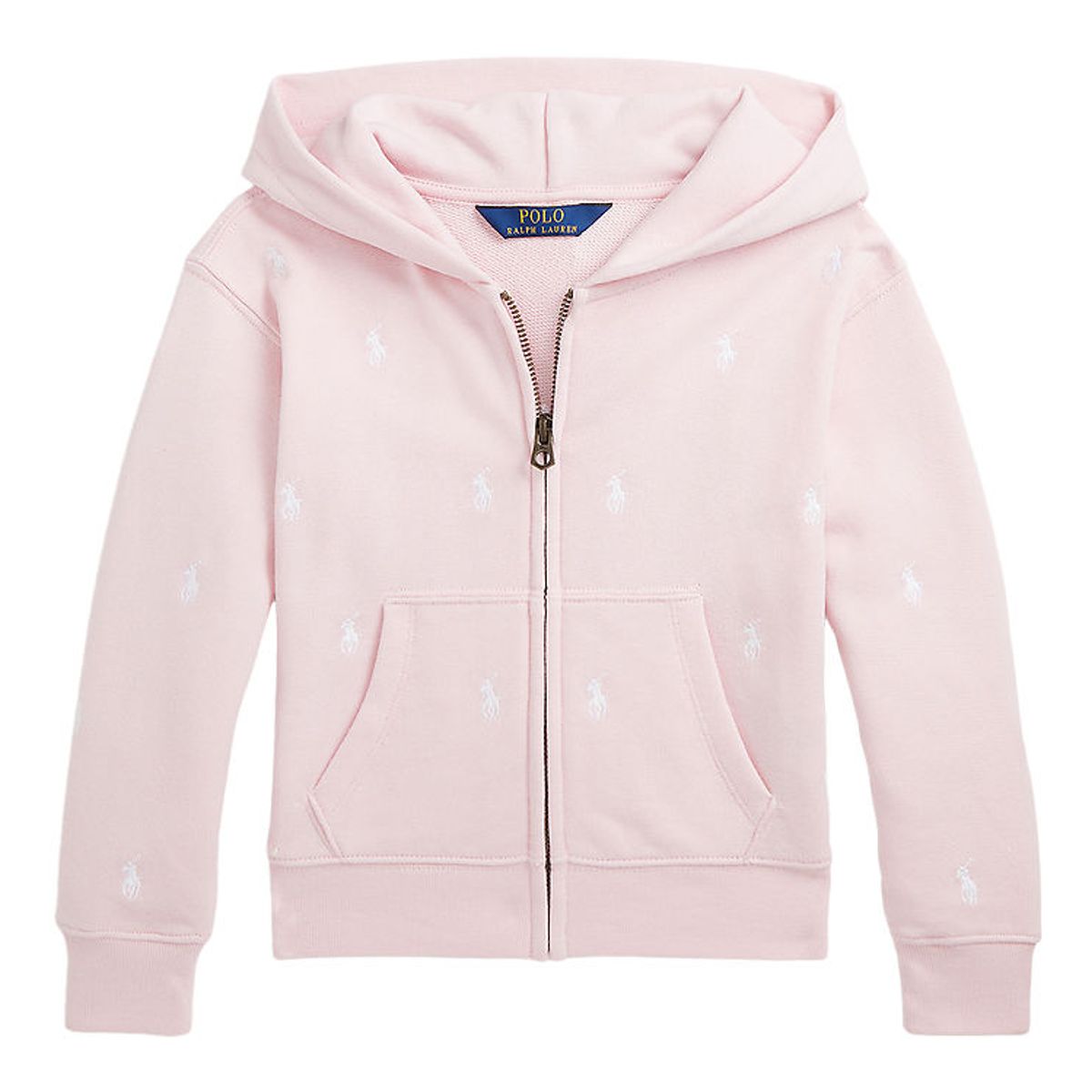 Polo Ralph Lauren Cardigan - Rosa/Hvid m, Logoer