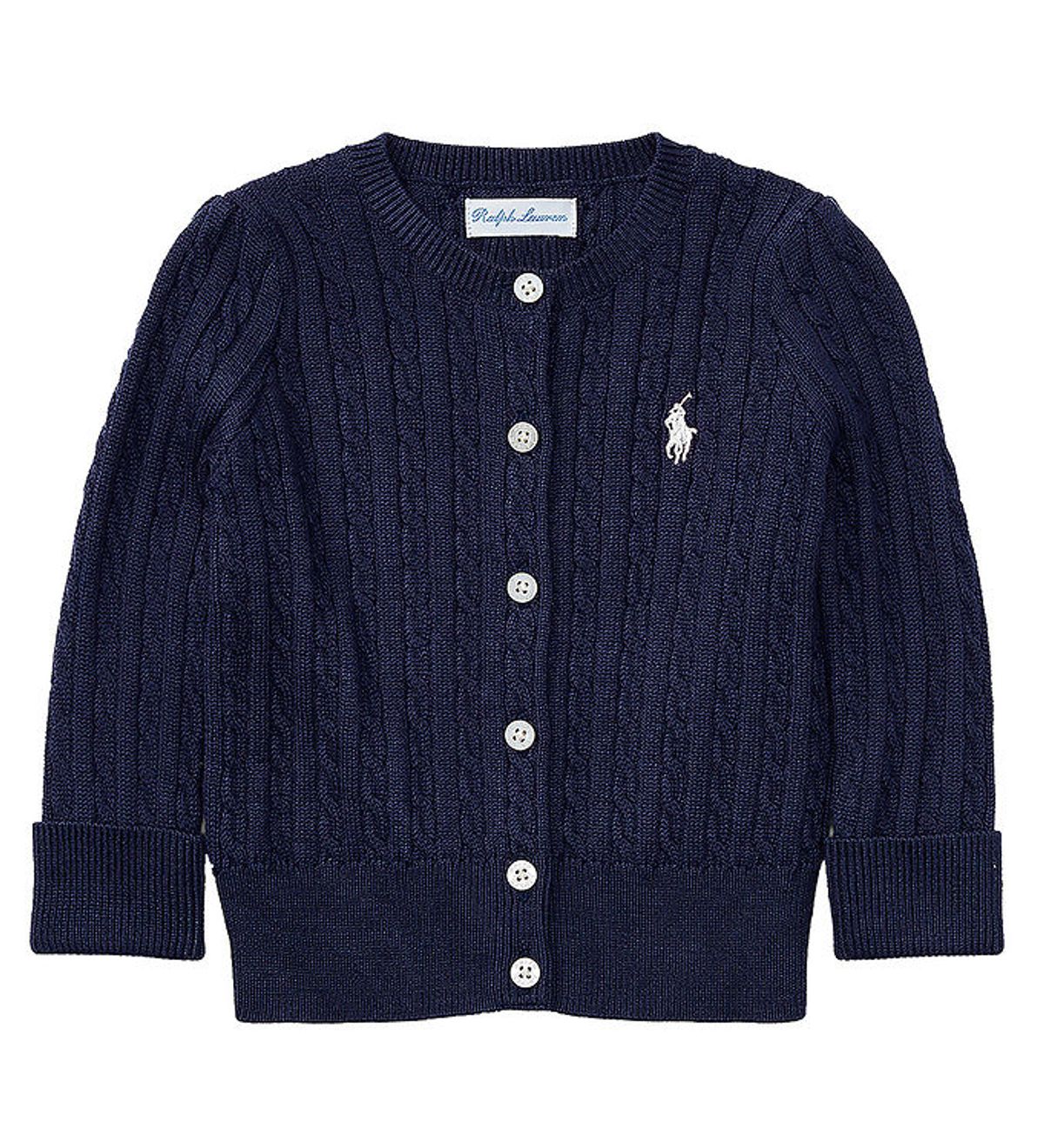 Polo Ralph Lauren Cardigan - Strik - Core Replen - Hunter Navy